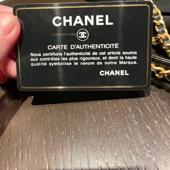 SOLD! Chanel Lambskin Infinity Wallet On Chain WOC - Picture 15 of 15